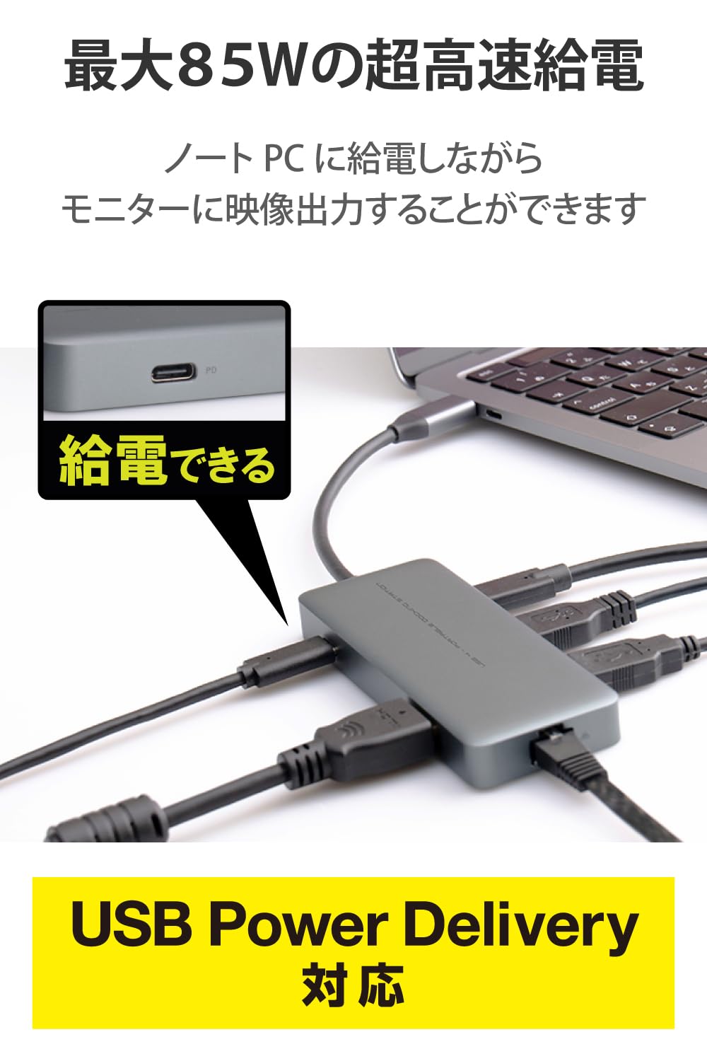 Amazon | ロジテック ドッキングステーション 6-in-1 USB4 USB3.2(Gen2